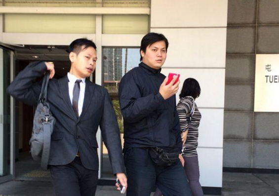 陳耀成義士(左)及鄭偉成義士(右)