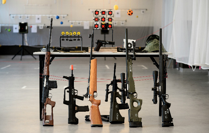 港青匪軍的槍械