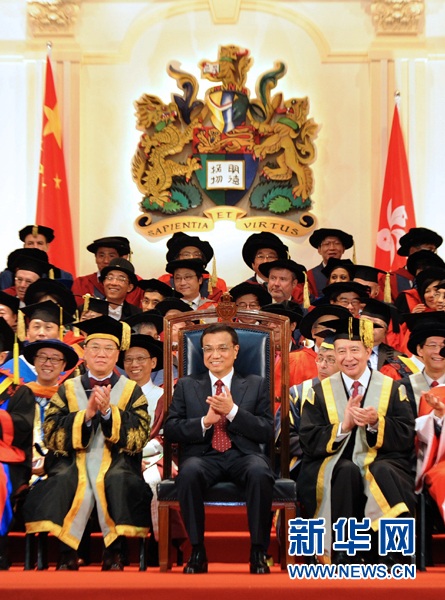 李匪克強 = 港大主席?