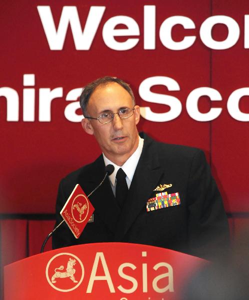 Commander of U.S. Seventh Fleet Scott Van Buskirk