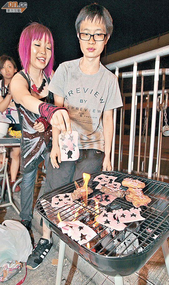 「香港人優先」另起爐灶中聯辦外烤「五星火腿」